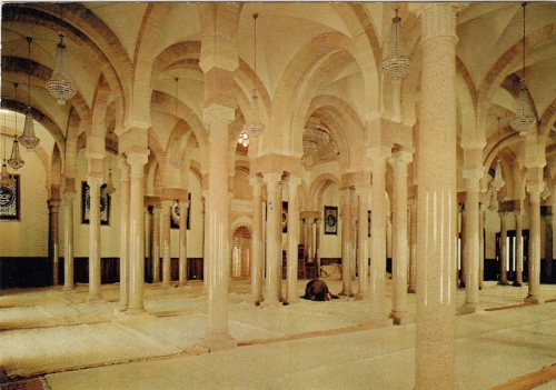 Tunesien, Monastir, Mosquée Bourgiba, Salle des prières ngl F4475