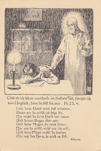 Religion: Und ob ich schon wanderte ... glum 1960? F4545