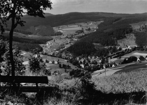 Breitenbrunn (Erzgebirge) Panorama gl1969 197.868