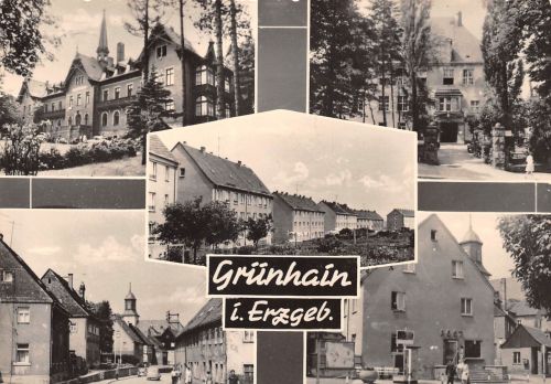 Grünhain (Erzgeb.) Mehrbildkarte gl1972 197.876