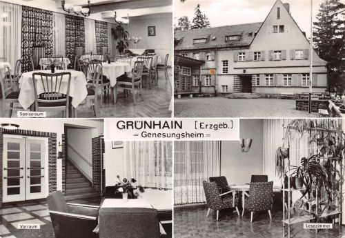 Grünhain (Erzgeb.) Genesungsheim Mehrbildkarte gl1978 197.877