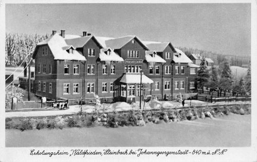 Steinbach (Erzgeb.) Erholungsheim Waldfrieden ngl 197.882