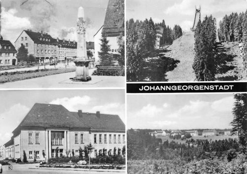 Johanngeorgenstadt (Erzgebirge) Mehrbildkarte gl1975 197.886