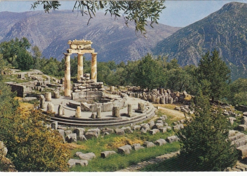 Delphi, Late hours on Tholos ngl F4563