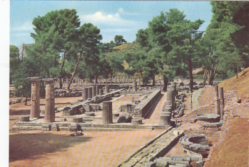 Olympia, The Temple of Hera ngl F4569