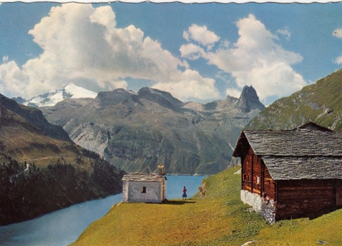Frunt, Wallis, Zervreilastausee u. Zervreilahorn ngl F4672