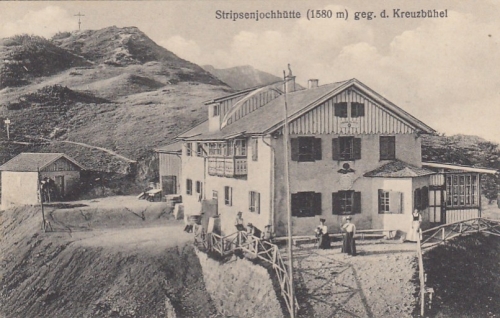 Stripsenjochhütte gegen den Kreuzbühel, Tirol ngl F4704