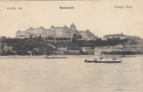 Budapest, Királyi vár, Königl.Burg gl1913 F4801