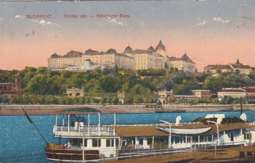 Budapest, Királyi vár, Königl.Burg gl1915 F4804