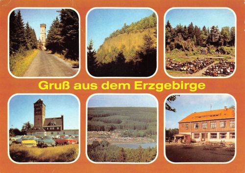 Erzgebirge Mehrbildkarte gl1986 197.953