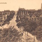 Zwickau i. Sa. Bahnhofstraße, mit Militär-Briefstempel feldpgl1915 198.043
