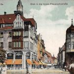 Zwickau i. Sa. Innere Plauensche Strasse, Feldpost Vignette feldpgl1911 198.048