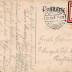 Zwickau i. Sa. Innere Plauensche Strasse, Feldpost Vignette feldpgl1911 198.048