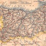 Frankreich Calvados Landkarten-AK gl1905 198.099
