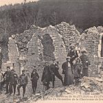 Frankreich St.-Julien-en-Beauchene Ruines du Monastiere ngl 198.121