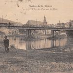 Frankreich Givet Le Pont sur la Meuse gl1923 198.154