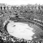 Frankreich Arles Interieur des Arenes un jour de … gl 198.174