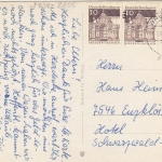 Bremen, Hafen und Stadt-Panorama gl1972? F8382
