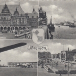 Bremen, Mehrbildkarte gl1958 F8384