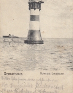 Bremerhaven, Rotesand Leuchtturm gl1905 F8483