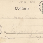 Bremerhaven, Mondschein über dem Hafen glum 1900? F8488