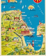 Nordsee mit Jade Busen ngl F8743