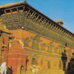 Nepal, Palace & the Golden Gate of Bhadgaon ngl F8925