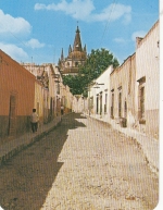 Mexico, Una Calla Tipical de San Miguel de Allande ngl F8927