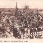 Frankreich 14 Caen Panorama pris de Saint-Pierre gl1933 198.190
