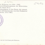 Wien, Mozart-Erinnerungsraum Histor.Museum ngl F9197