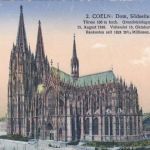 Cöln a.Rh., Dom, Südseite feldpgl1915 F9214