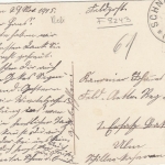 Religion: Mein Volk soll meiner Gaben die Fülle haben... feldpgl1915 F9243