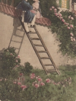 Biedermeier-Tête-à-Tête feldpgl1918 F9247