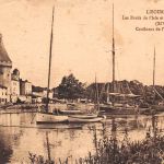 Frankreich 33 Libourne Les Bords de l`Isle et la Tour… gl1931 198.271