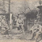 1.WK Vor dem Unterstand gl1917 F9287
