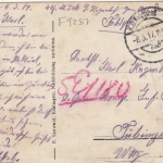 1.WK Vor dem Unterstand gl1917 F9287