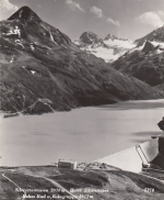 Vorarlberg, Silvrettastausee, Hotel Silvettasee, Hohes Rad u. Buingruppe ngl F9355