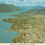 Kelowna, B.C., Aerial view gl1976 F9368
