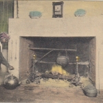 New Orleans, In the Courtyard Kitchen gl1931 F9423