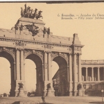 Bruxelles, Arcades du Cinquantenaire ngl F9491