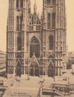 Bruxelles, Eglise Sainte-Gudule ngl F9492