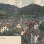 Fünftälerstadt Geislingen (Steige), Teilansicht ngl F9507