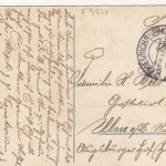 Badische Volkstrachten, Schwarzwälder Bauernhochzeit feldpgl1915 F9871