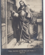 Religion: Siehe, Ich stehe vor der Tür und klopfe an gl1925 G0042
