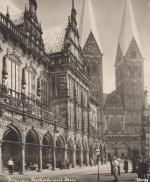 Bremen, Rathaus mit Dom ngl G0155