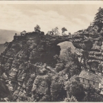 Böhm.Schweiz, Prebischtor von der Ostseite ngl G0346