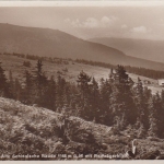 Riesengebirge, Alte Schlesische Baude mit Reifträger-Blick ngl G0416