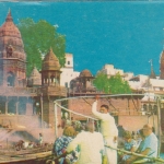 Indien, Varanasi, Manikarnika Ghat ngl G0442