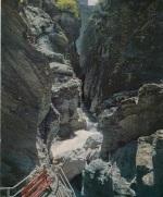 Viamalaschlucht 2.Brücke bei Thusis, Graubünden ngl G0604