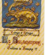 "La Salamandre", Embléme de Francois 1er ngl G0675